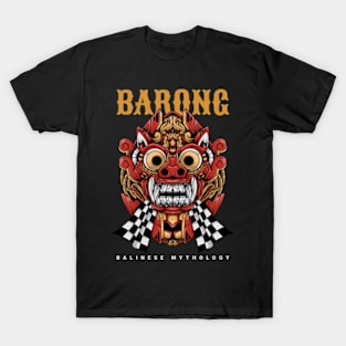 Balinese Barong Mecha Mask T-Shirt